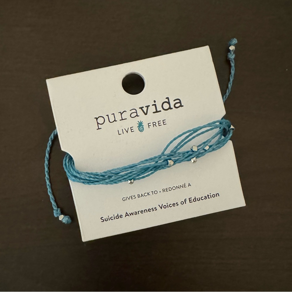 Pura Vida Bracelet - Suicide Prevention Voices of Education
